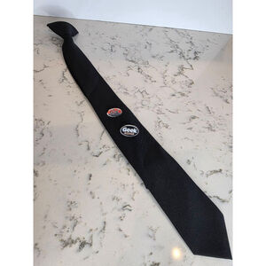 Men's Black Clip-On Tie 20" with 2 Geek Squad Tie Tacks